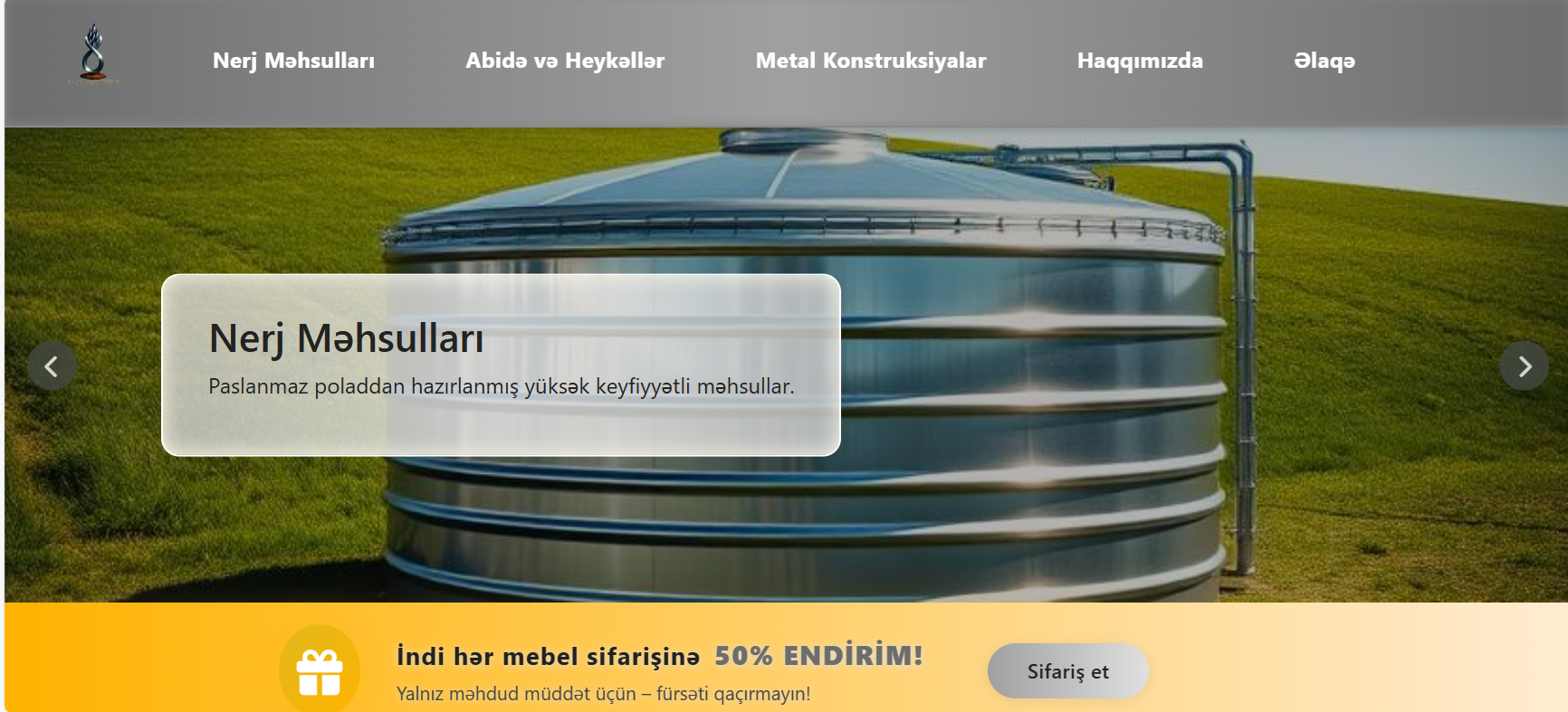 ElitNERJ Homepage Screenshot